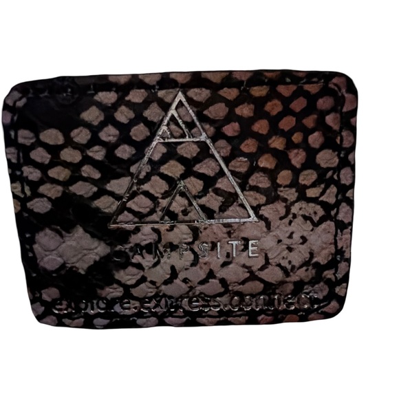 Elegant Snake Print Tote with Black Wallet by Campsite NWOT - Picture 6 of 6